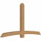 Ekena Millwork Bellingham Timber Gable Bracket, Western Red Cedar, 96"W x 56"H x 5 1/2"D x 5 1/2"F, 14/12 Pitch GBW096X56X0606BEL00SWR - alternate 5